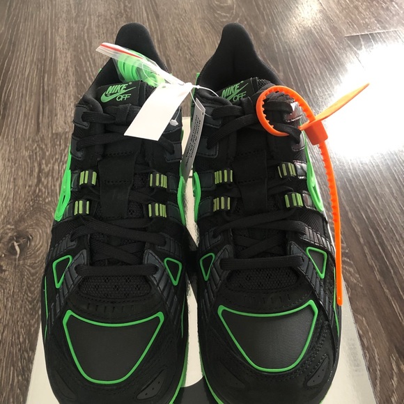 Nike Offwhite Rubber Dunk Green Strike - size 8.5 - Picture 3 of 5